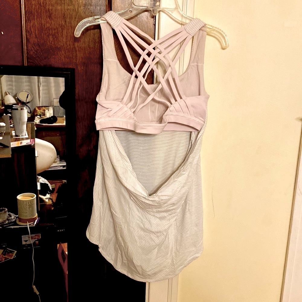Lululemon open-back workout tank